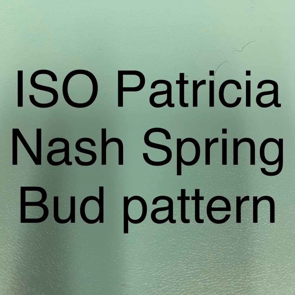ISO Patricia Nash Spring Bud pattern - Picture 2 of 2
